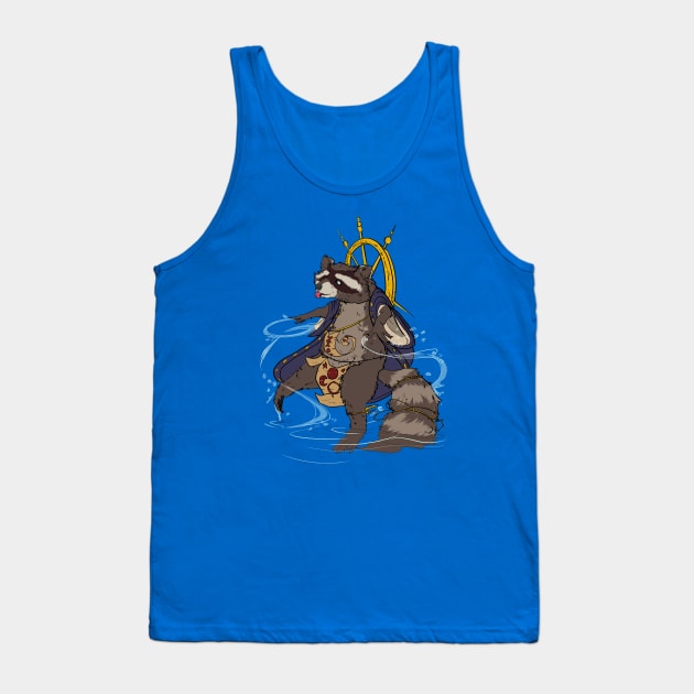 Magical Racoon Tank Top by ruhefuchs